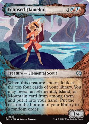 Eclipsed Flamekin (Showcase) [Lorwyn Eclipsed]-1