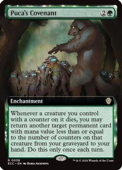 Puca's Covenant (Extended Art) (ECC-038) - Commander: Lorwyn Eclipsed-1