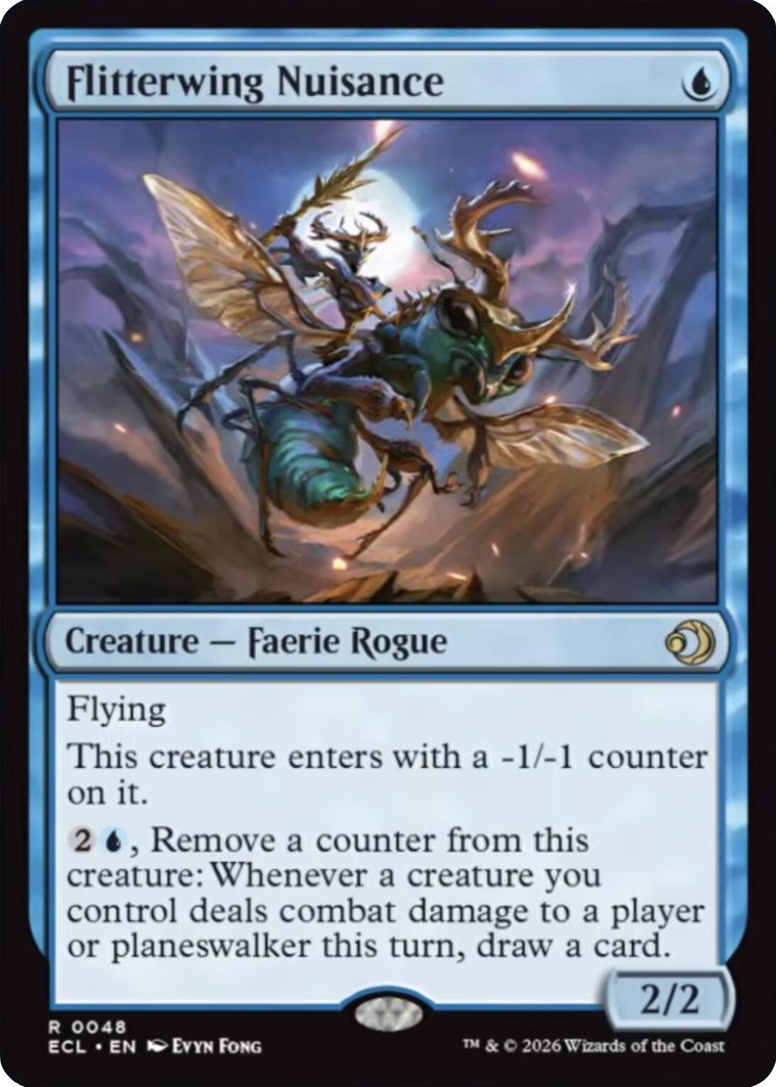 Flitterwing Nuisance [Lorwyn Eclipsed]-1