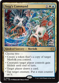 Sygg's Command (ECL-244) - Lorwyn Eclipsed-1