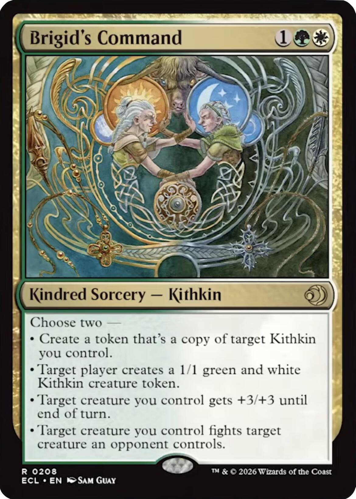 Brigid's Command [Lorwyn Eclipsed]-1