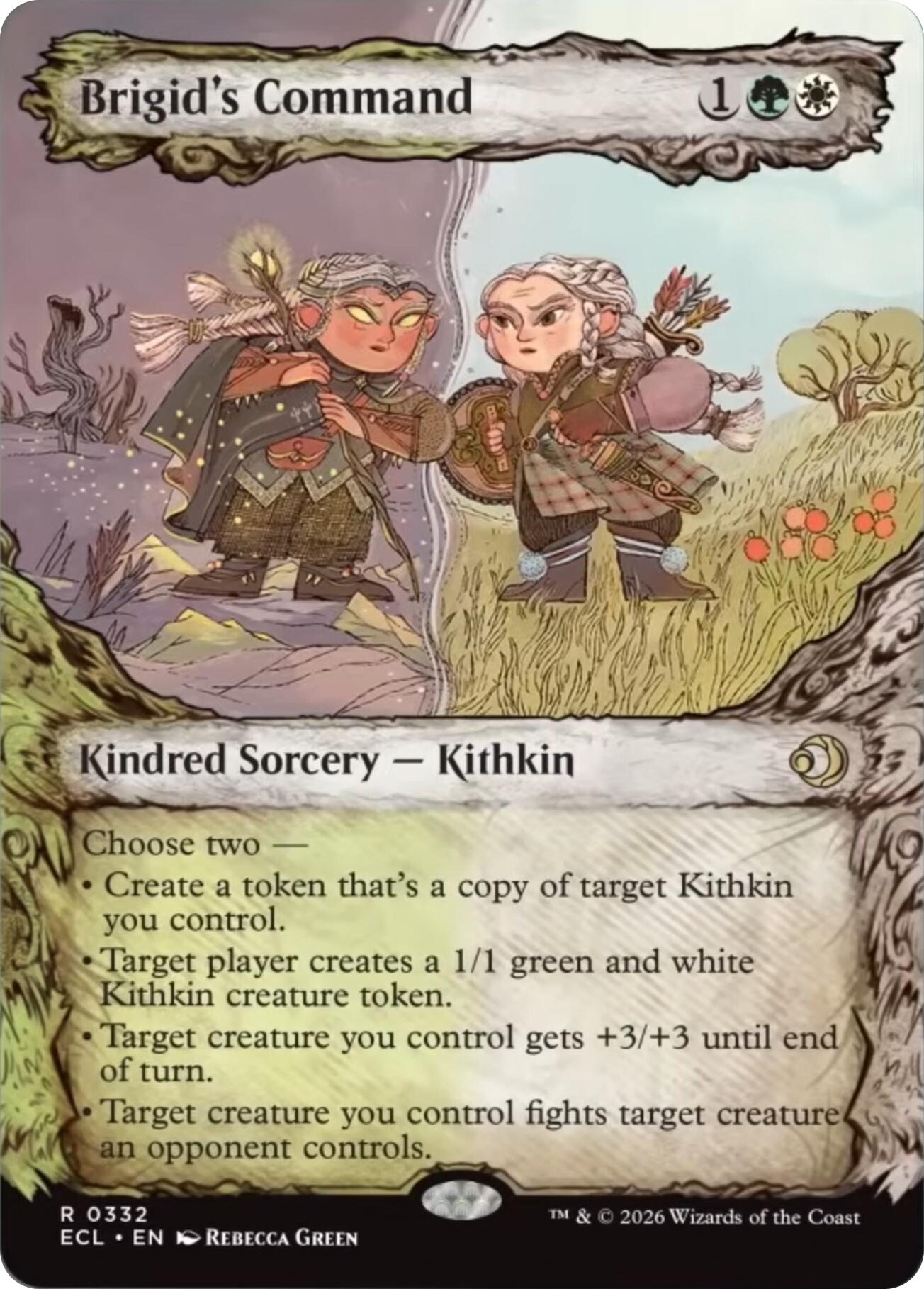 Brigid's Command (Showcase) [Lorwyn Eclipsed]-1