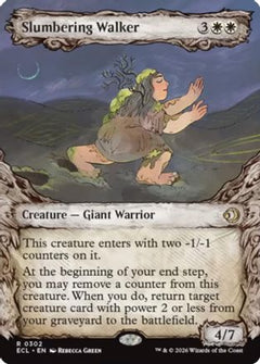 Slumbering Walker (Showcase) [Lorwyn Eclipsed]-1