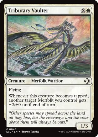 Tributary Vaulter (ECL-040) - Lorwyn Eclipsed Foil-1