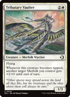 Tributary Vaulter (ECL-040) - Lorwyn Eclipsed Foil-1