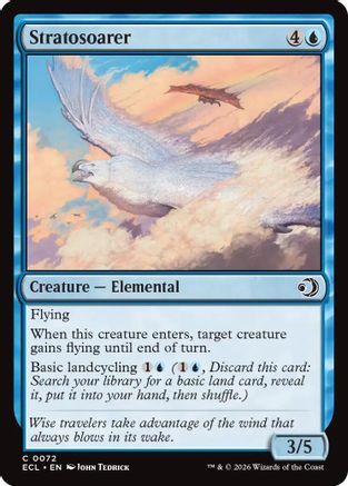 Stratosoarer (ECL-072) - Lorwyn Eclipsed Foil-1