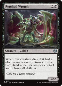 Retched Wretch (ECL-117) - Lorwyn Eclipsed-1