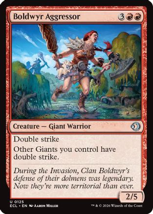 Boldwyr Aggressor [Lorwyn Eclipsed]-1