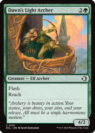 Dawn's Light Archer [Lorwyn Eclipsed]-1