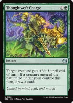 Thoughtweft Charge (ECL-198) - Lorwyn Eclipsed-1