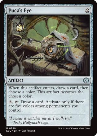 Puca's Eye [Lorwyn Eclipsed]