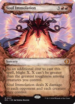 Soul Immolation (Showcase) (ECL-321) - Lorwyn Eclipsed Foil-1