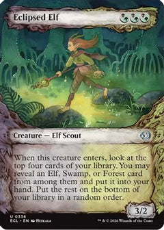 Eclipsed Elf (Showcase) [Lorwyn Eclipsed]-1