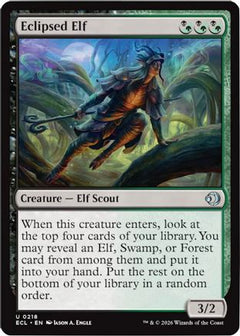 Eclipsed Elf [Lorwyn Eclipsed]-1