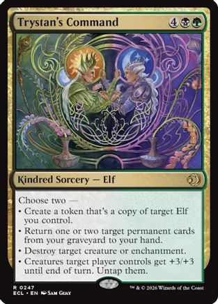Trystan's Command (ECL-247) - Lorwyn Eclipsed-1