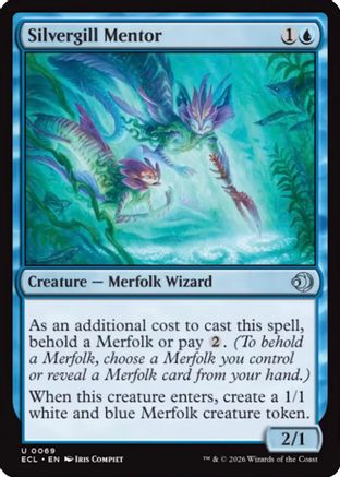 Silvergill Mentor [Lorwyn Eclipsed]-1