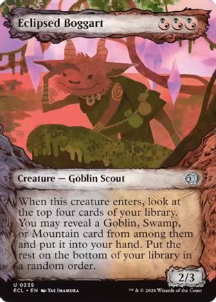 Eclipsed Boggart (Showcase) (ECL-335) - Lorwyn Eclipsed-1