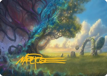Morningtide's Light Art Card (Gold-Stamped Signature) (ASECL-002) - Art Series: Lorwyn Eclipsed-1