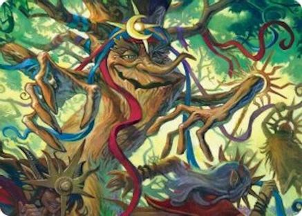Sun-Dappled Celebrant Art Card (ASECL-005) - Art Series: Lorwyn Eclipsed-1