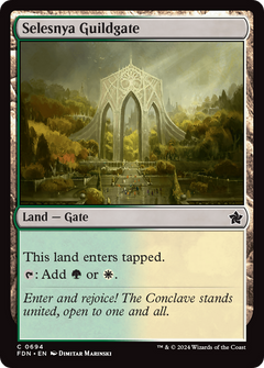 Selesnya Guildgate [Foundations]-1