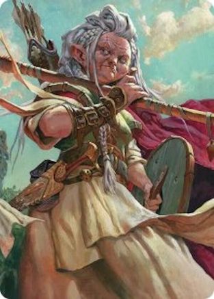 Brigid, Clachan's Heart Art Card (ASECL-029) - Art Series: Lorwyn Eclipsed-1