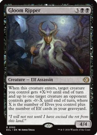 Gloom Ripper [Lorwyn Eclipsed]-1