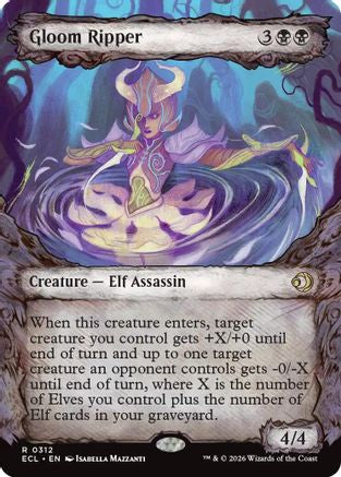 Gloom Ripper (Showcase) [Lorwyn Eclipsed]-1
