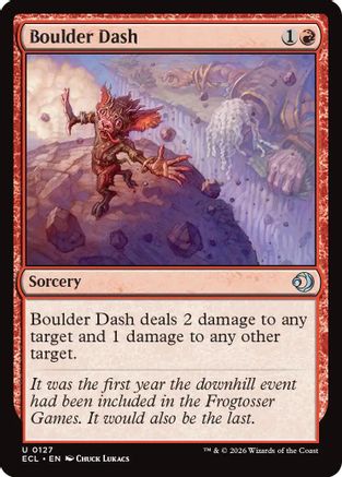 Boulder Dash (ECL-127) - Lorwyn Eclipsed Foil-1