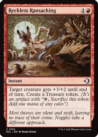 Reckless Ransacking [Lorwyn Eclipsed]-1