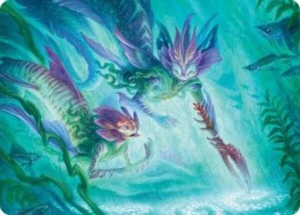 Silvergill Mentor Art Card (ASECL-010) - Art Series: Lorwyn Eclipsed-1