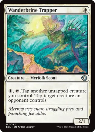 Wanderbrine Trapper (ECL-042) - Lorwyn Eclipsed Foil-1