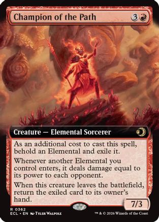 Champion of the Path (Extended Art) [Lorwyn Eclipsed]-1