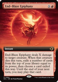 End-Blaze Epiphany (Extended Art) [Lorwyn Eclipsed]-1