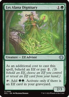 Lys Alana Dignitary (ECL-180) - Lorwyn Eclipsed-1