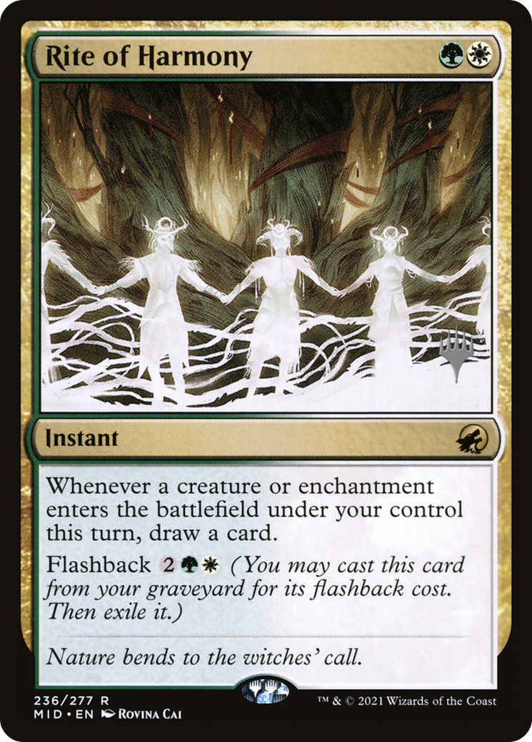 Rite of Harmony (Promo Pack) [Innistrad: Midnight Hunt Promos]-1