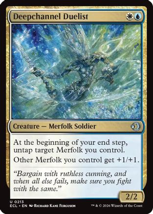 Deepchannel Duelist [Lorwyn Eclipsed]-1