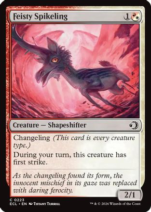 Feisty Spikeling [Lorwyn Eclipsed]-1