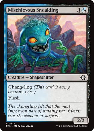 Mischievous Sneakling [Lorwyn Eclipsed]-1