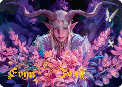 Dawnhand Eulogist Art Card (Gold-Stamped Signature) (ASECL-014) - Art Series: Lorwyn Eclipsed-1