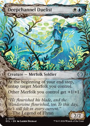 Deepchannel Duelist (Showcase) [Lorwyn Eclipsed]-1