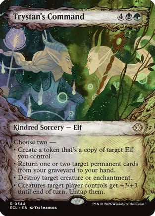 Trystan's Command (Showcase) (ECL-344) - Lorwyn Eclipsed-1