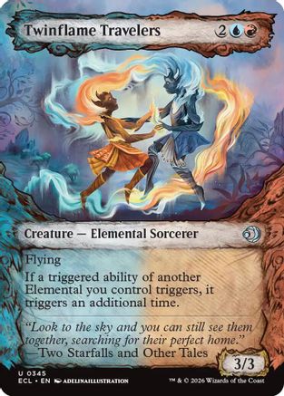 Twinflame Travelers (Showcase) (ECL-345) - Lorwyn Eclipsed-1