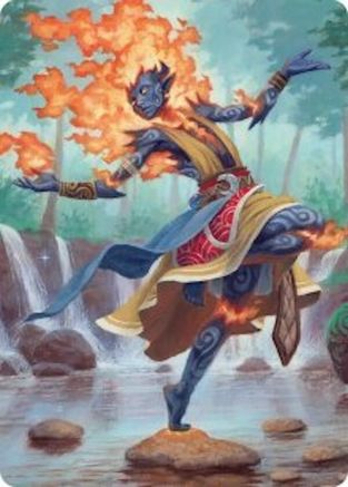 Ashling, Rekindled Art Card (16/54) (ASECL-016) - Art Series: Lorwyn Eclipsed-1