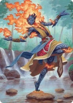 Ashling, Rekindled Art Card (16/54) (ASECL-016) - Art Series: Lorwyn Eclipsed-1