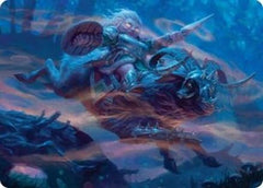 Bristlebane Outrider Art Card (ASECL-018) - Art Series: Lorwyn Eclipsed-1