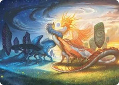 Celestial Reunion Art Card (ASECL-019) - Art Series: Lorwyn Eclipsed-1