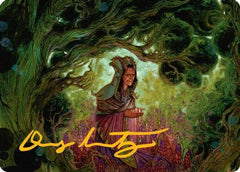 Bloom Tender Art Card (Gold-Stamped Signature) (ASECL-041) - Art Series: Lorwyn Eclipsed-1