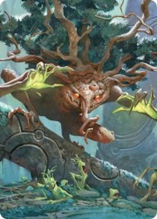 Ferrafor, Young Yew Art Card (ASECL-047) - Art Series: Lorwyn Eclipsed-1