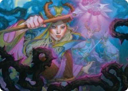 Stoic Grove-Guide Art Card (ASECL-025) - Art Series: Lorwyn Eclipsed-1
