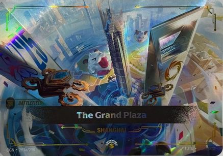 The Grand Plaza (293a/298) - Riftbound Promotional Cards Foil-1